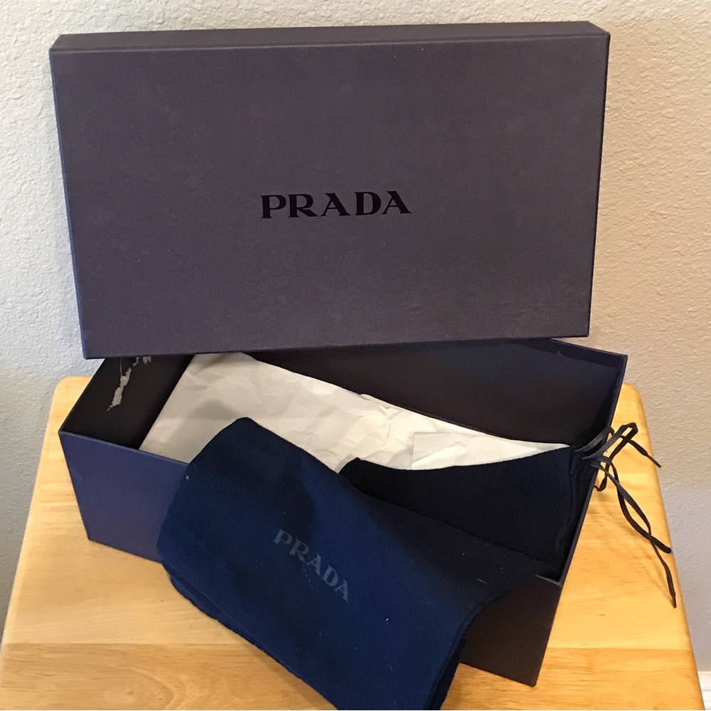 Prada Box and pair of Dust Bags